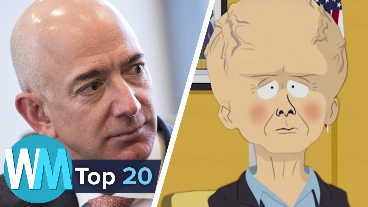 TOP 20 des meilleures parodies de célébrités de South Park !