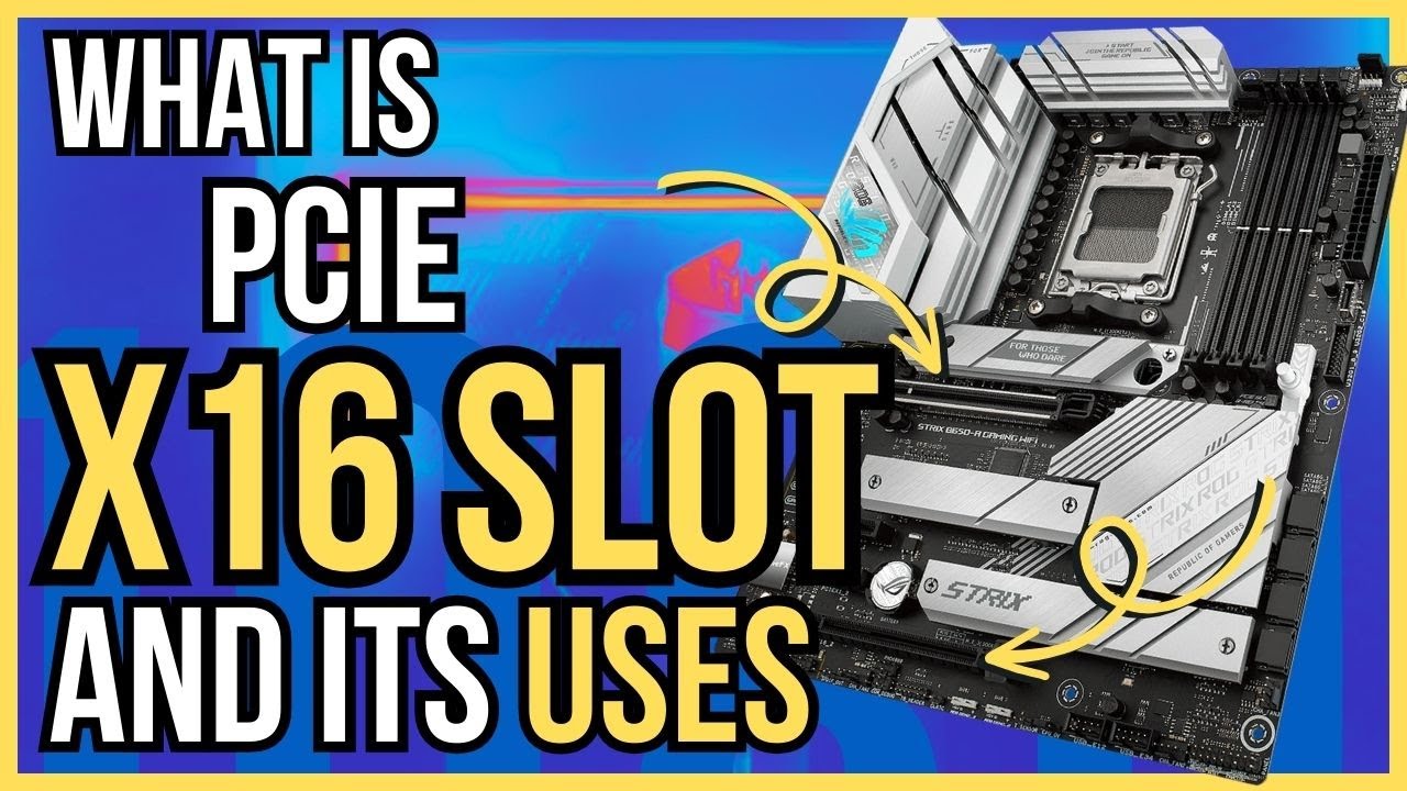 Что такое слот PCIe x16 | Использование слота x16