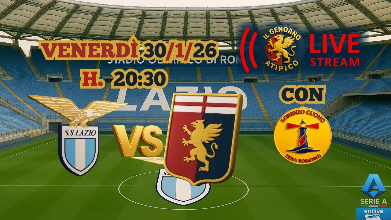 LAZIO - GENOA 3-2 (LIVE REACTION SERIE A 25/26)