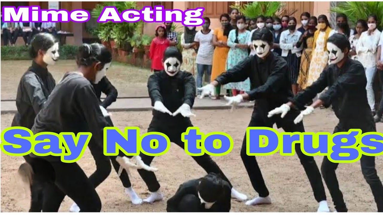 Drug Abuse Mime acting.The best performance of students from Gujarat on Drug Addiction.