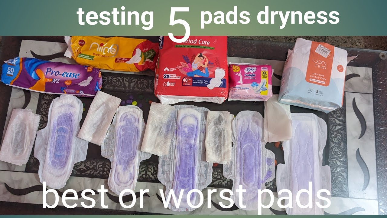 best sanitary pads in India (testing ) #bestsanitarypads #sanitarypads @UnboxingHappiness