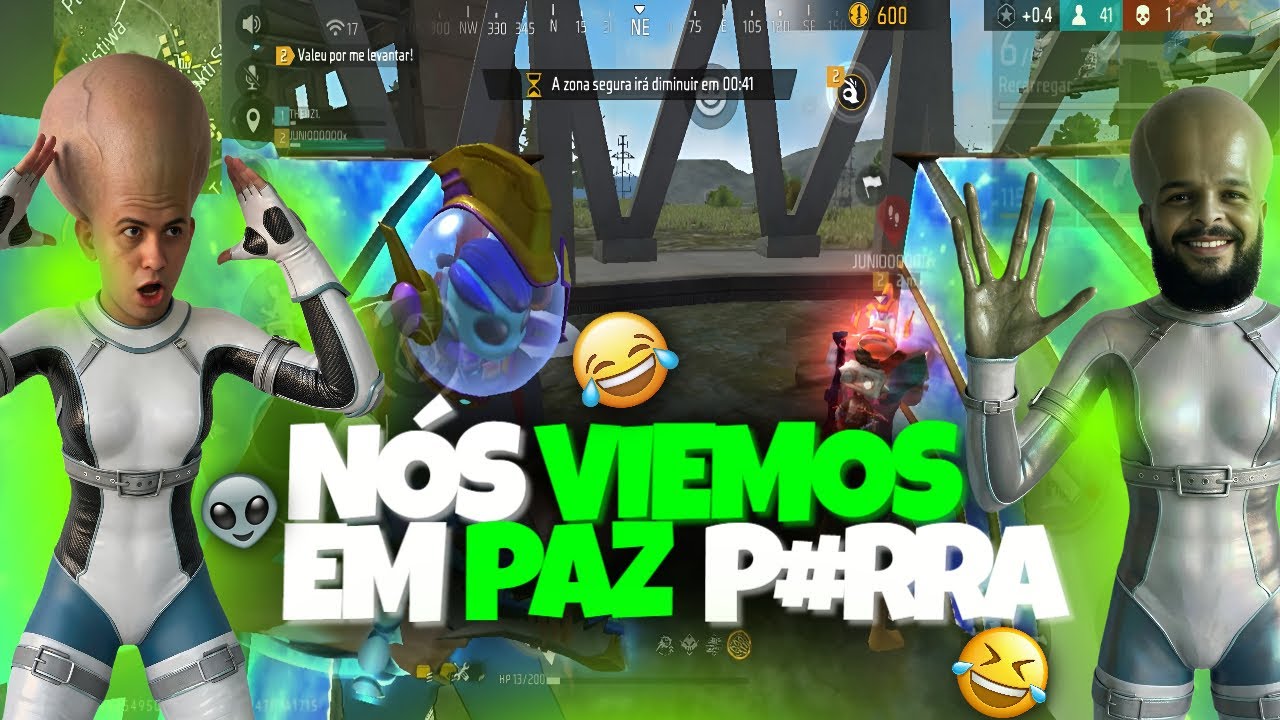 AQUI &Eacute; CEAR&Aacute;, N&Atilde;O &Aacute;REA 51 🔥👽 Free Fire