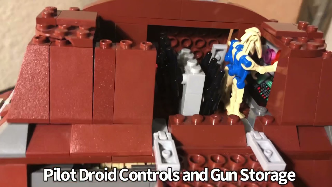 Lego Star Wars MTT Modifications (2007/7662)