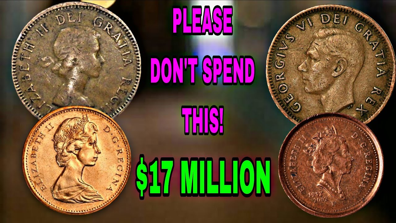 Top 10 Rarest Canadian One Cent Coins Ever Minted – Coins Worth Big Money You Might Already Own!