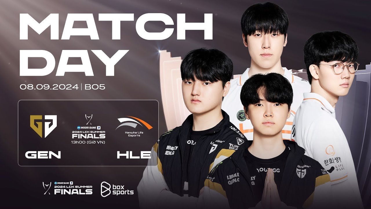 Bình Luận Tiếng Việt: GEN vs HLE | Chung kết | LCK Mùa Hè 2024