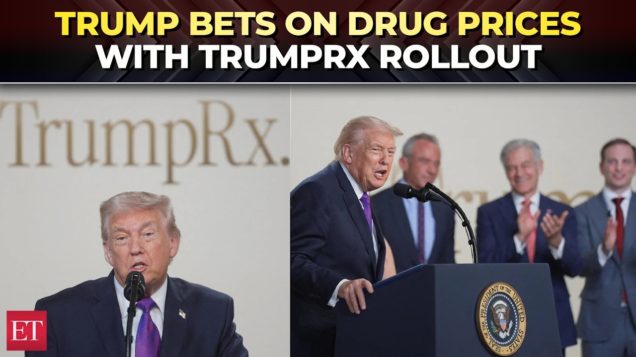 Trump unveils TrumpRx, website to buy low-cost prescription drugs