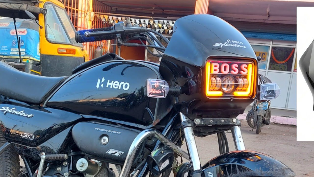 Splendor All Headlight / Monster Machine / #korba Chhattisgarh