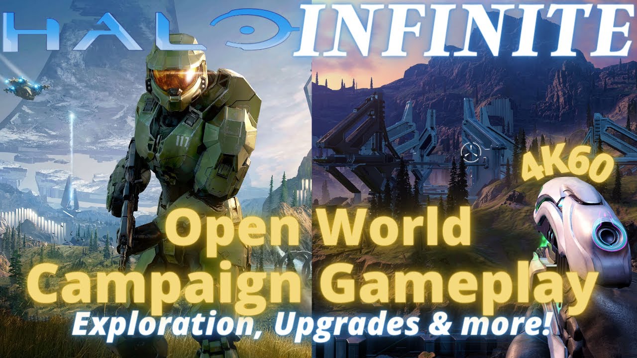 Halo Infinite OPEN WORLD CAMPAIGN Gameplay! Exploration, Upgrades and more!! SPOILER-FREE  (4K60)