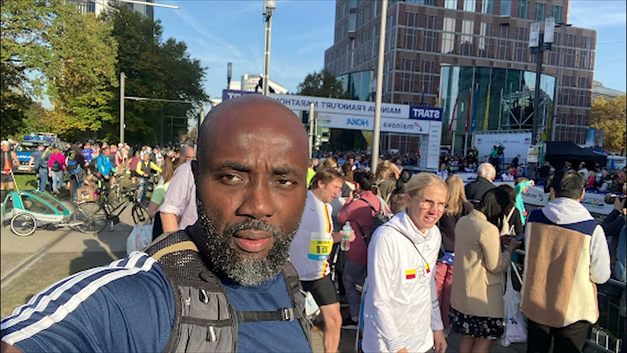 Mainova Frankfurt Marathon.. Race number 9 in the 12 marathons in 12 months challenge.