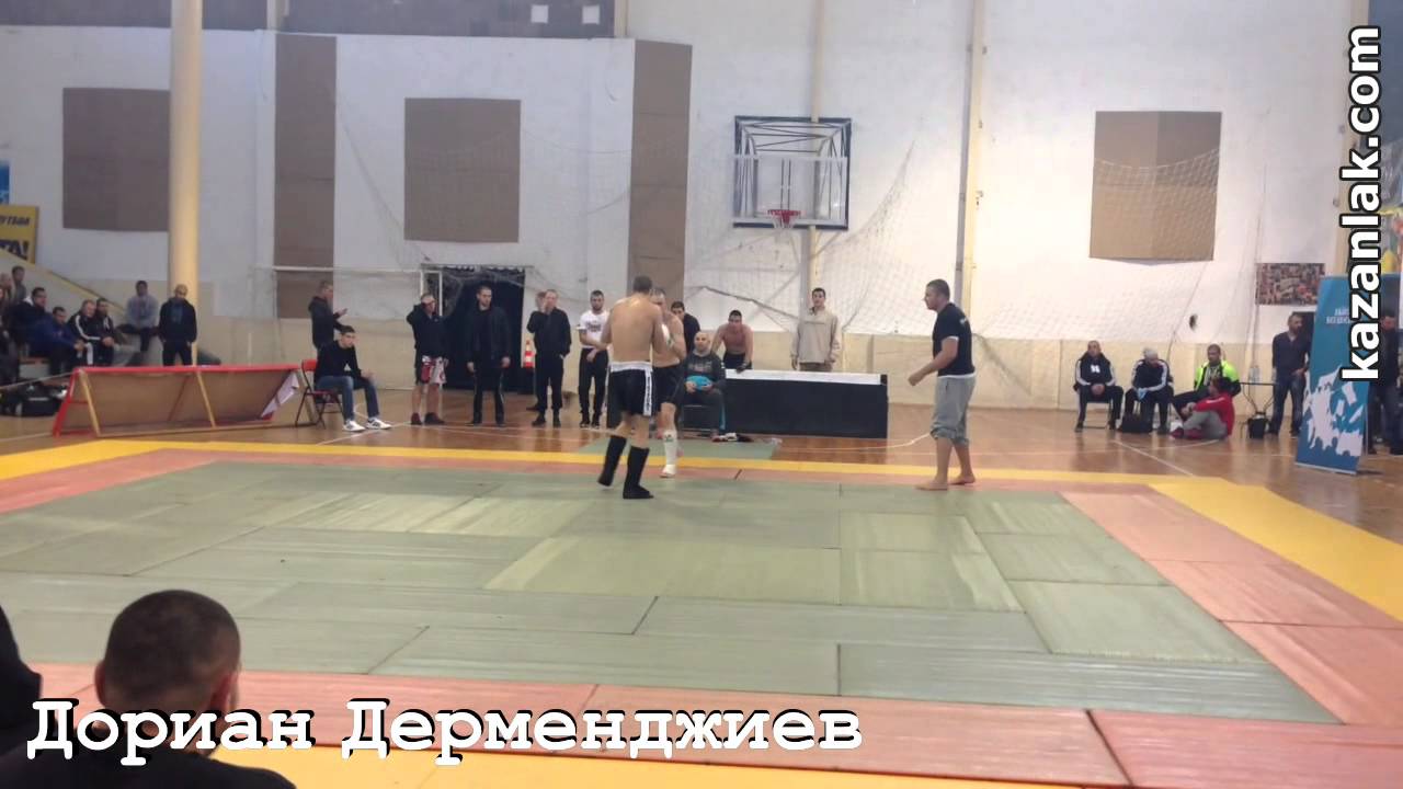 Срещи на Дориан Дерменджиев на ММА състезание в Пловдив