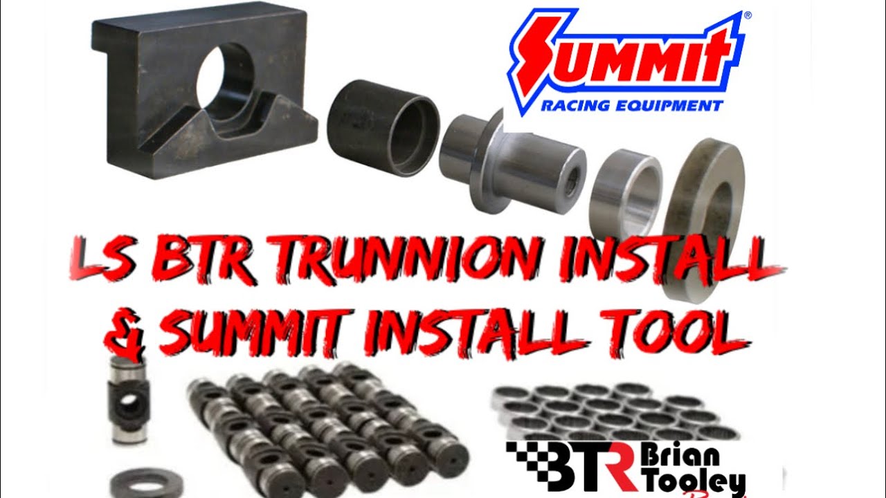 Summit Trunnion Install tool review with BTR Trunnion set on LS
