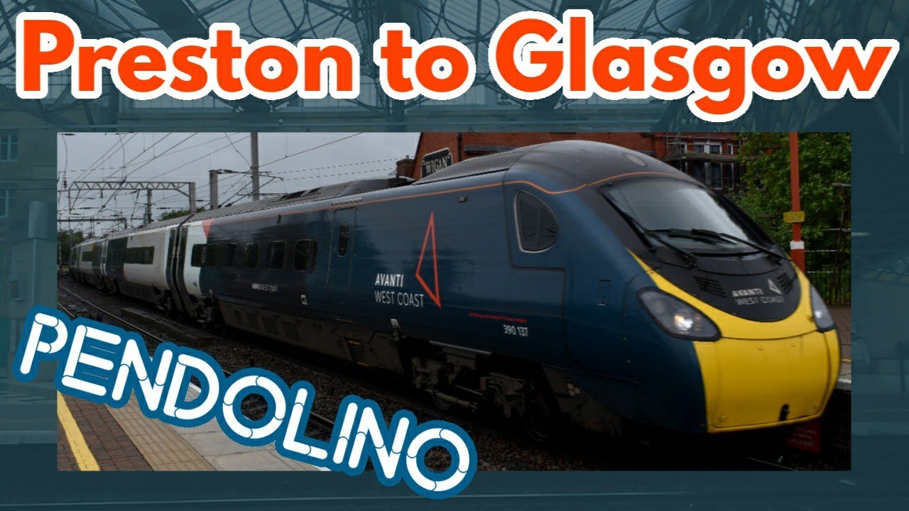 Preston to Glasgow Central | FULL JOURNEY | Avanti West Coast 390 Pendolino (via Motherwell) WCML