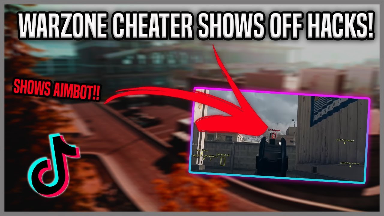 Warzone Cheater Shows Off Cheats On TikTok Video for 