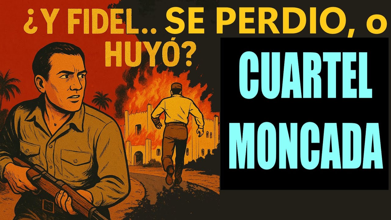 Fidel Castro ¿se perdió, o huyó, en el asalto al cuartel Moncada? 26 de julio 1953/ Batista