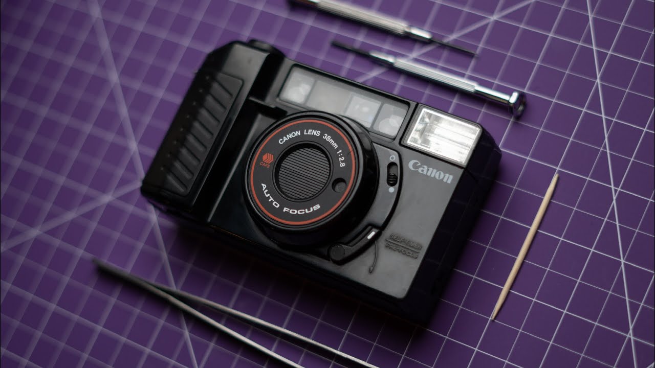 Canon Sure Shot AF35M II / Autoboy 2 - Flash Repair!