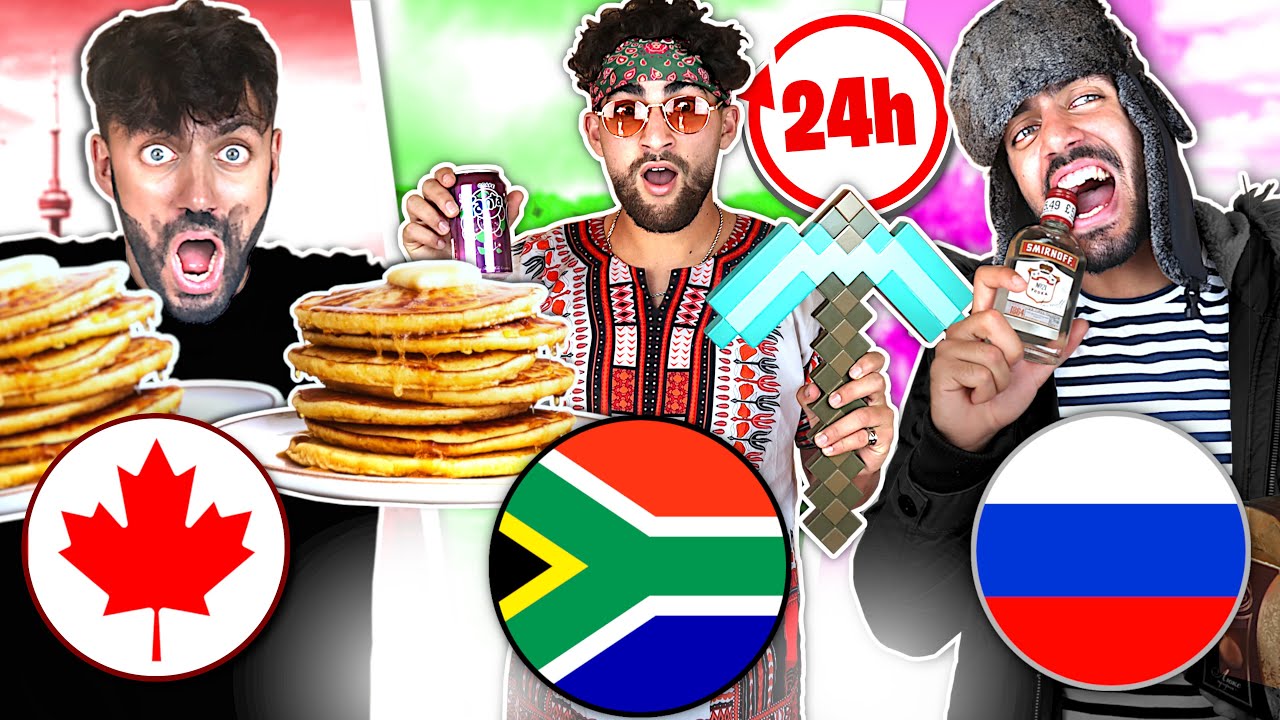 Moving to a DIFFERENT COUNTRY for 24 Hours