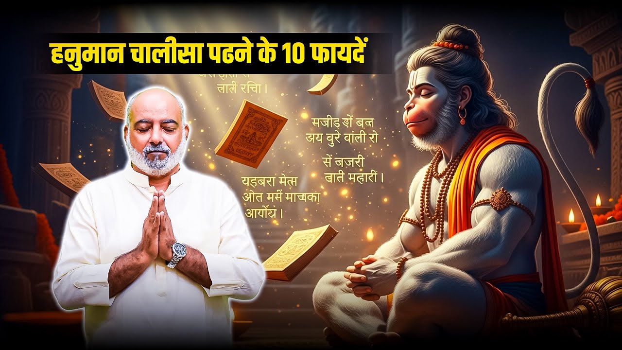 हनुमान चालीसा पढने के 10 फायदें | Acharya Girish Guru