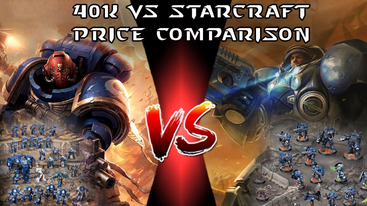 StarCraft TMG дешевле, чем Warhammer 40K?