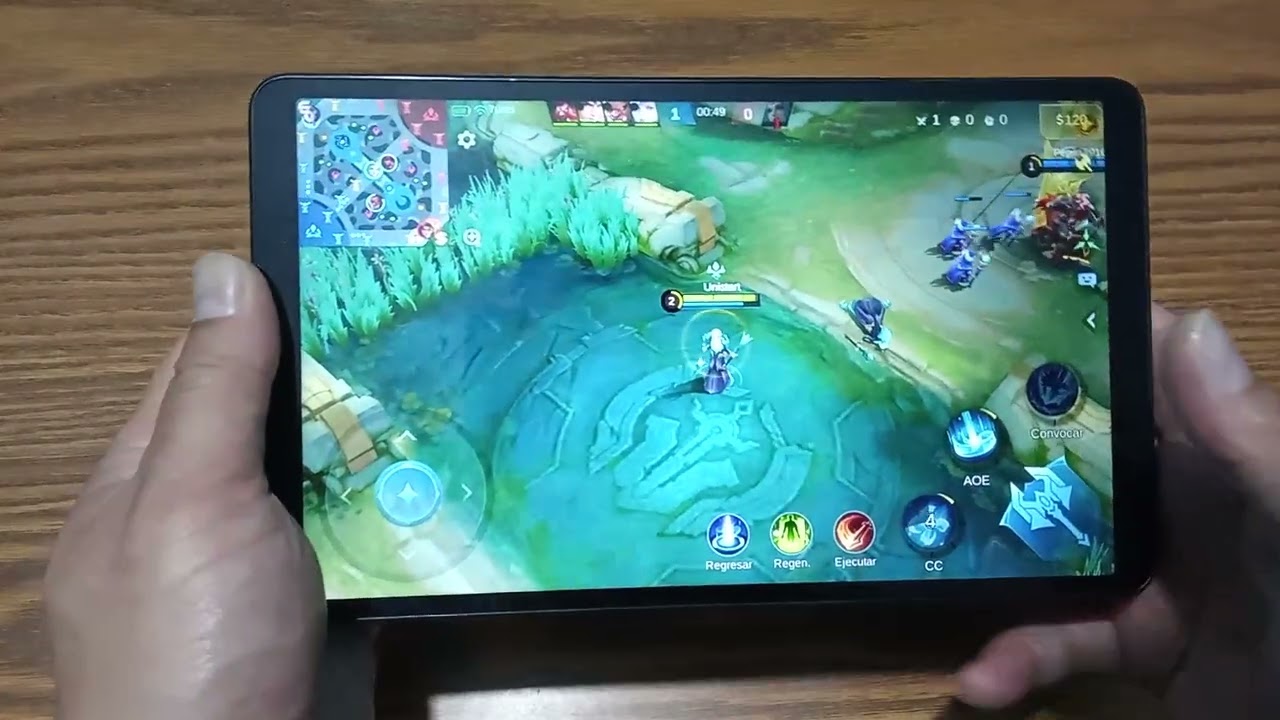 Prueba de rendimiento de la tablet Lenovo Tab one 8.7 / Drakoomtech lobo