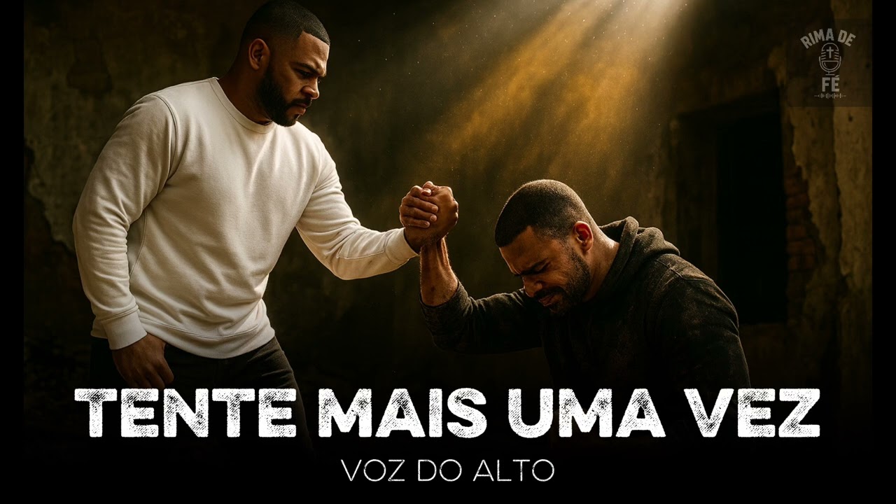 Hip hop rap Gospel | Banda Voz do Alto | Tente mais uma vez @rimadefe 