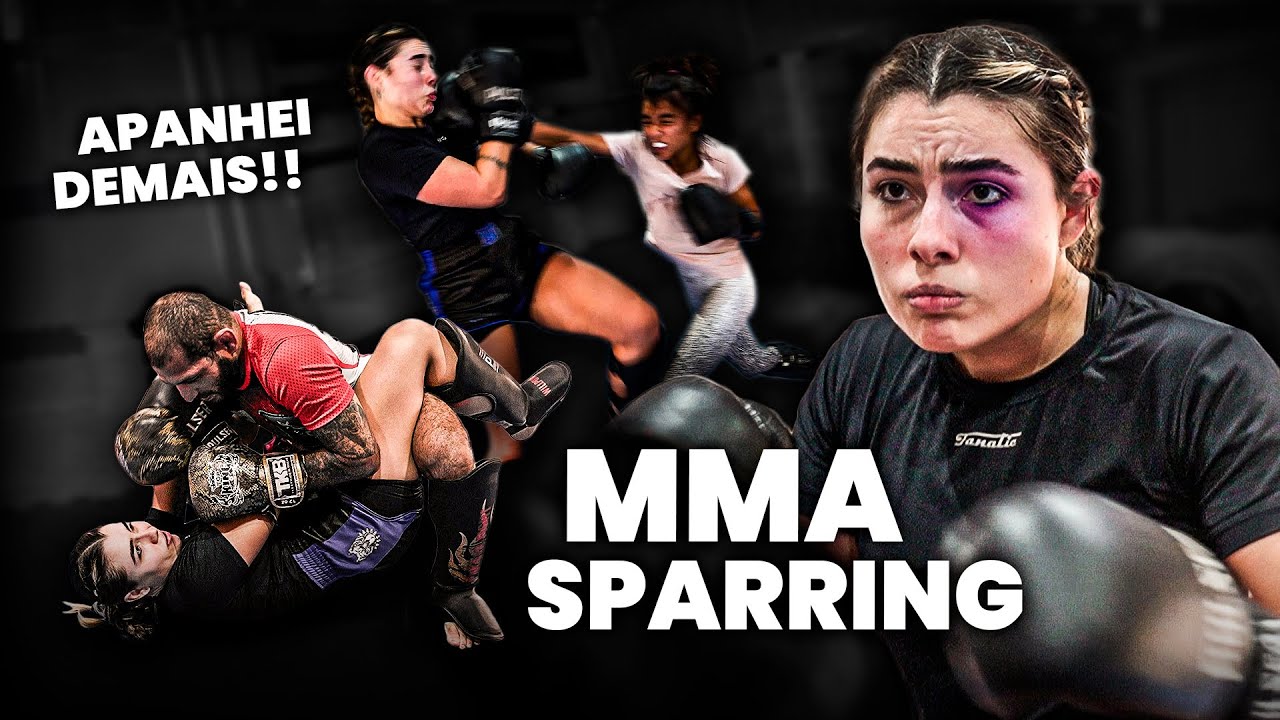 ME TESTANDO NO MMA | sparring / maria vieira