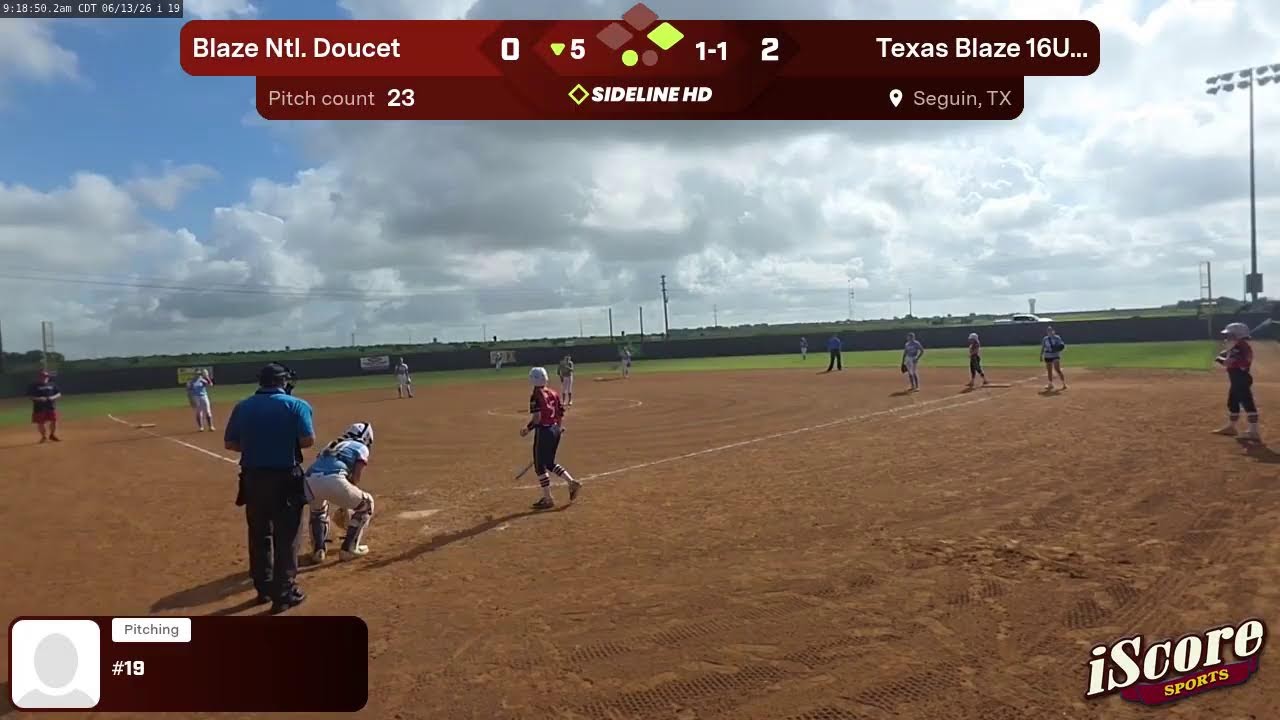 Blaze Academy National 16u -Doucet vs Texas Blaze 16U KTX Gold Darilek (2026.06.13)