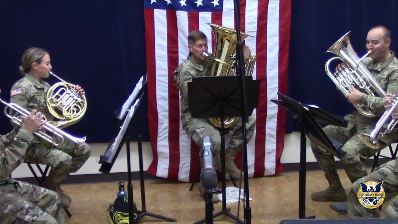 Grand Valley Fanfare - 101st Army Band Brass Quintet
