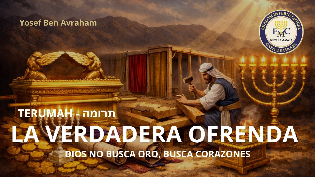 TERUMAH - תרומה : La verdadera ofrenda - 5786 | Hn. Yosef Ben Avraham