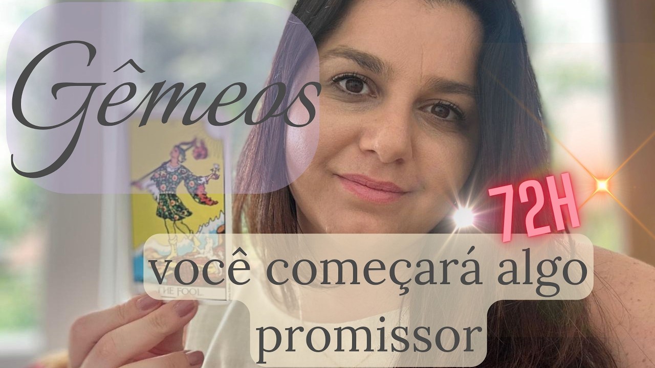 GÊMEOS ♊VOCÊ COMEÇARÁ ALGO DE MUITO SUCESSO NOS PRÓXIMOS DIAS, CHEGARÁ DINHEIRO