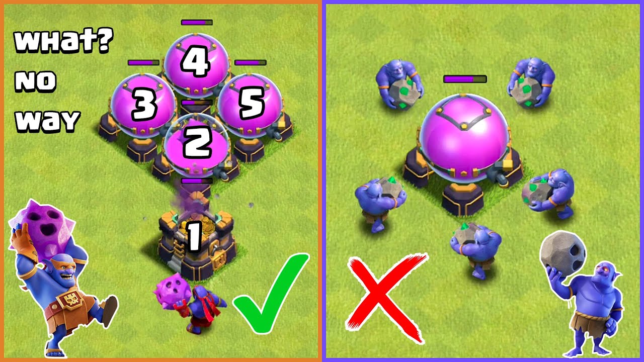 Super Bowler Vs Normal Bowler Full Comparison | Clash of Clans | Coc Gameplay