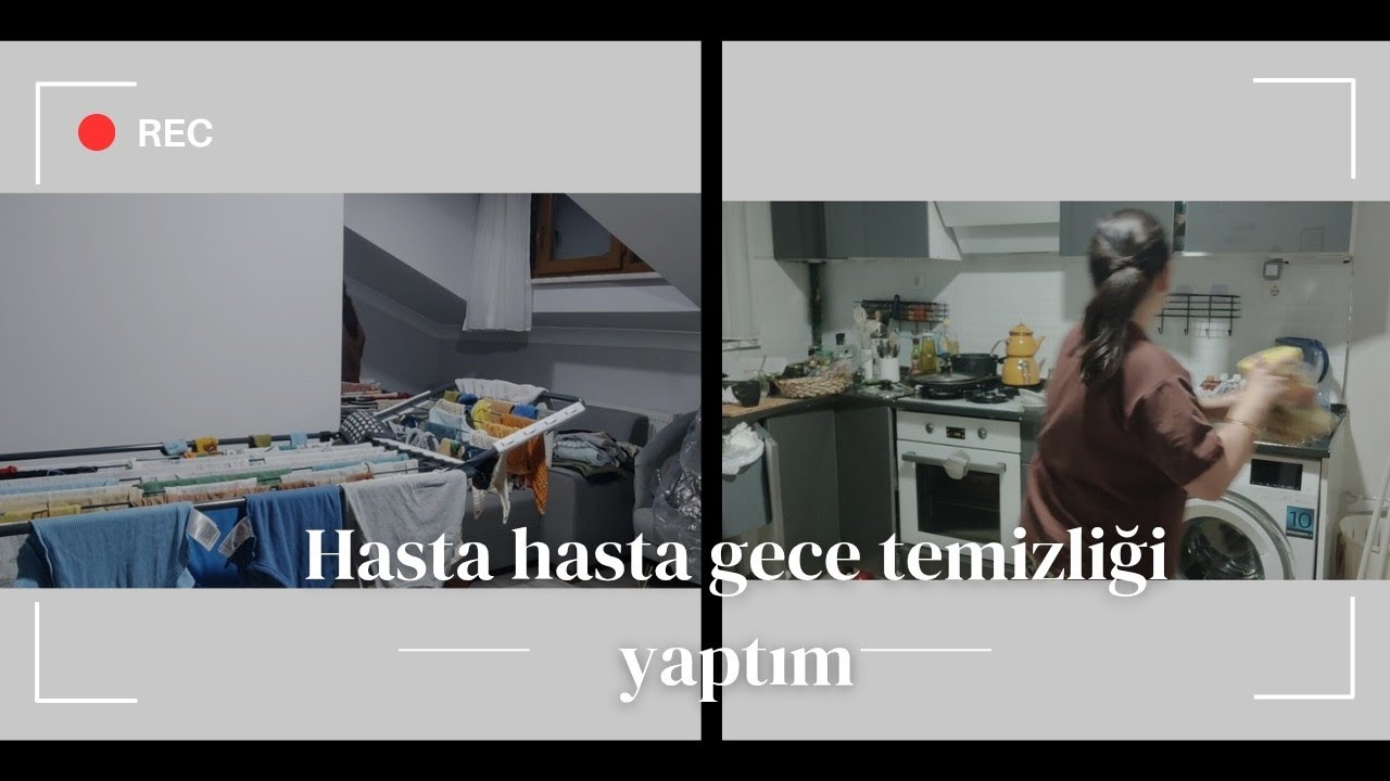 Gece mesaim/ hasta hasta ev temizliği/ çamaşır/ mutfak/banyo temizliği