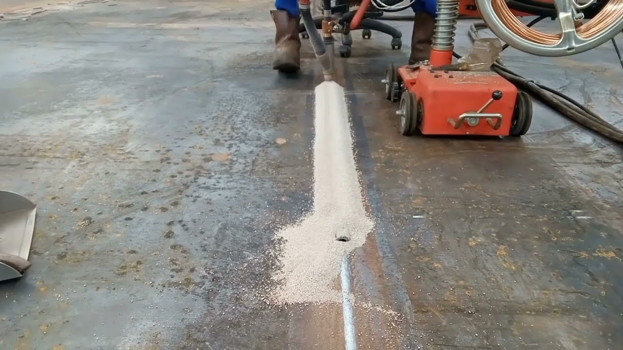 WELDING PROCESS TO JOIN TWO METALS BY SUBMERGED ARC WELDING MACHINE