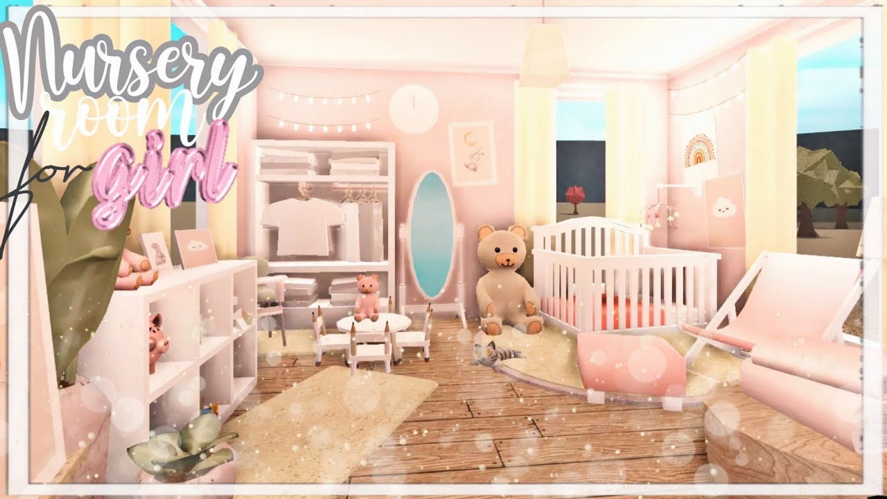 BLOXBURG: Nursery Room Idea for Girls | no game-pass 9k ♡