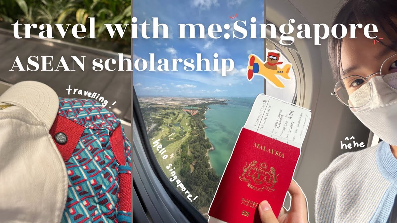 ASEAN Scholarship diaries: travel with me, hello Singapore!🇸🇬 | malaysian scholar | chinatown, CNY