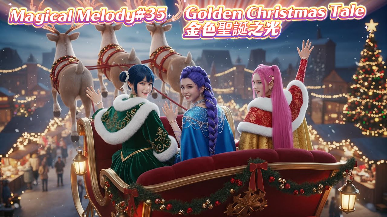 Magical Melody#35-Golden Christmas Tale-金色聖誕之光#魔幻旋律#golden#Rumi#huntrix #kpopdemonhunters#zoey#獵魔女團