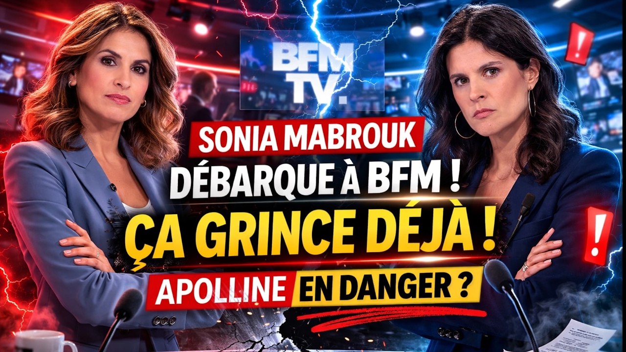 Sonia Mabrouk &agrave; BFM : arriv&eacute;e explosive, la r&eacute;daction sous tension