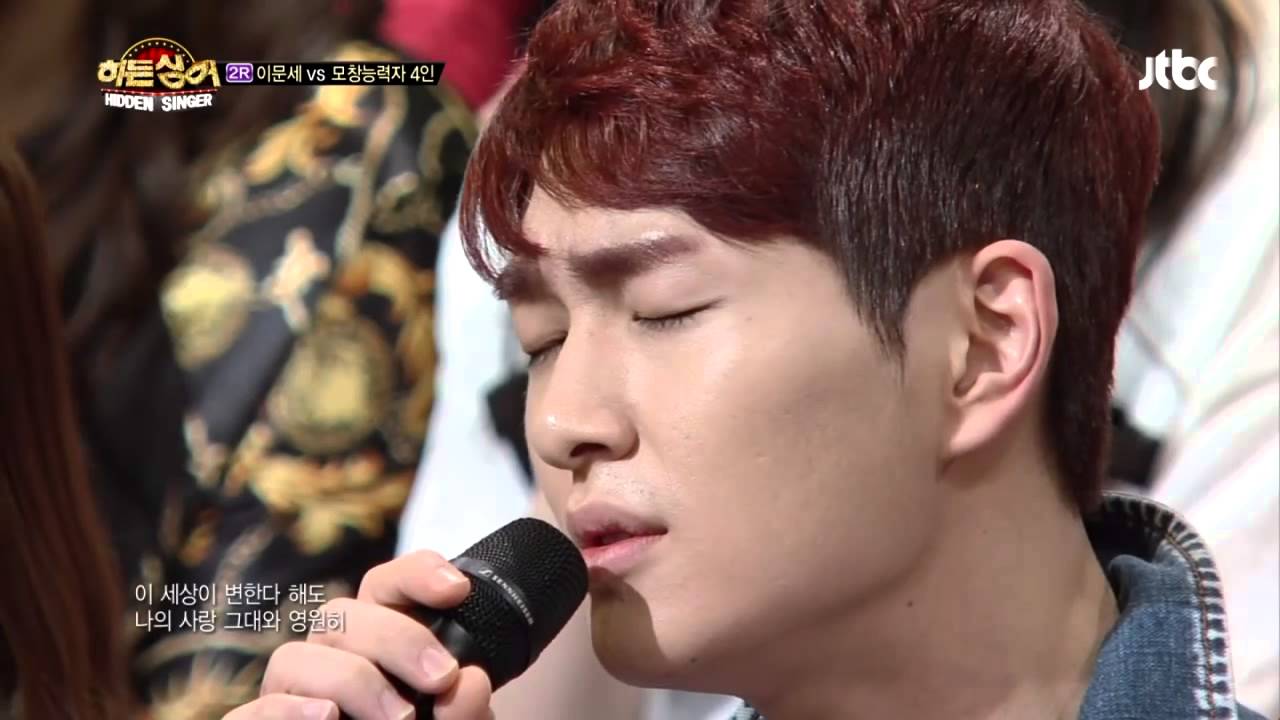 Sol-bi, Onew, Lee se joon with 'Lee moon se  Medley' (이문세 메들리 - 솔비, 온유, 이세준) [Hidden Singer(히든싱어)]