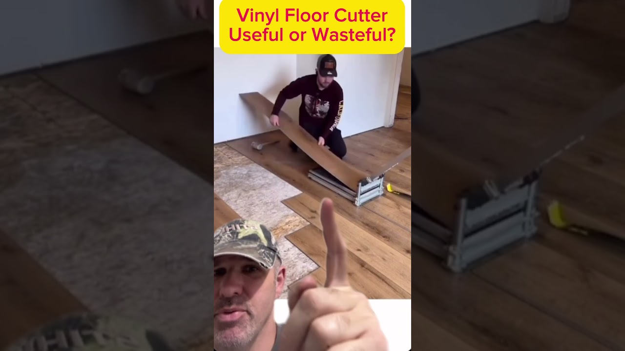 GREATEST Vinyl Floor Cutter?  #tools #flooring #contractor