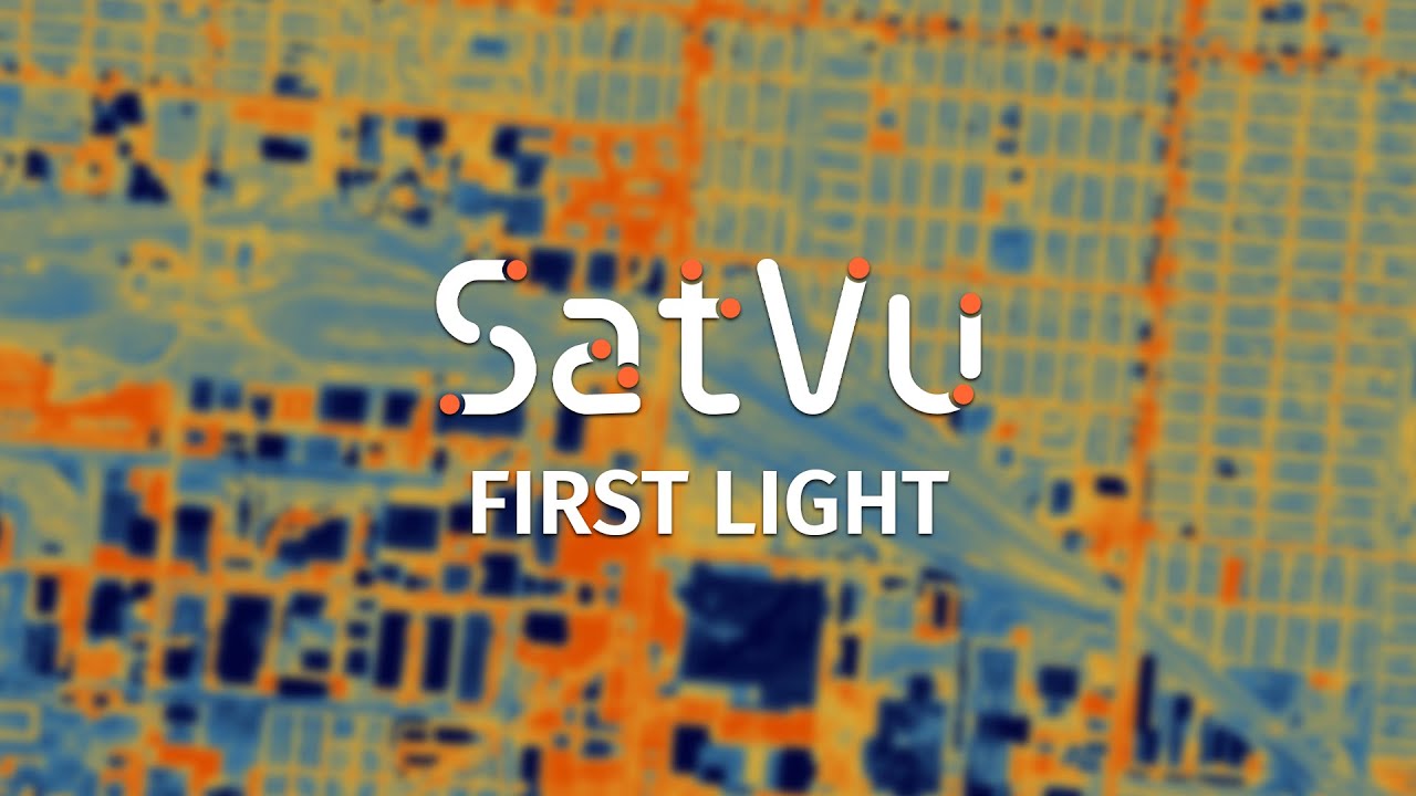 SatVu - First light images from HotSat-1