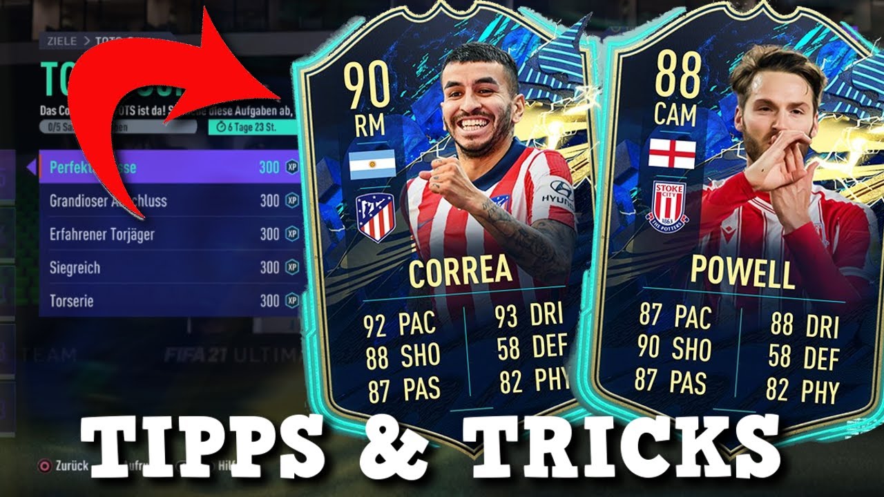 FIFA 21 CORREA & POWELL TOTS 🔥 Aufgabe l&ouml;sen - Tipps & Tricks | Fifa 21 Ultimate Team