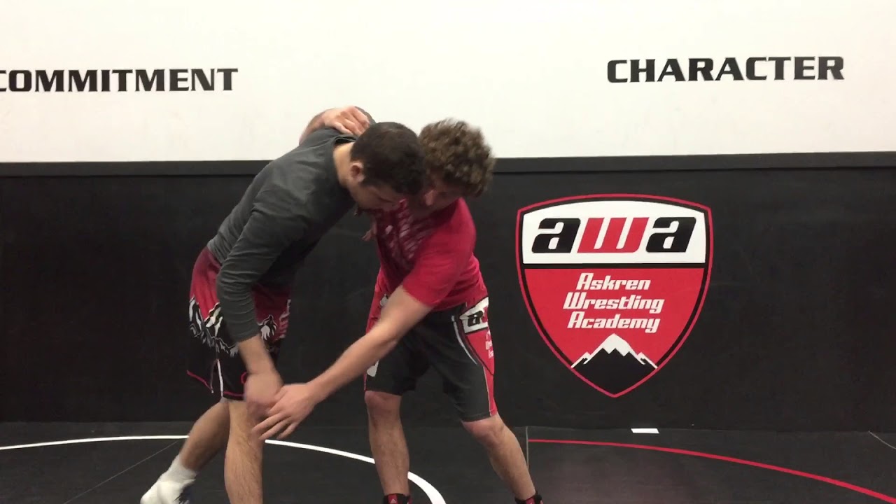 Underhook to farside duck!