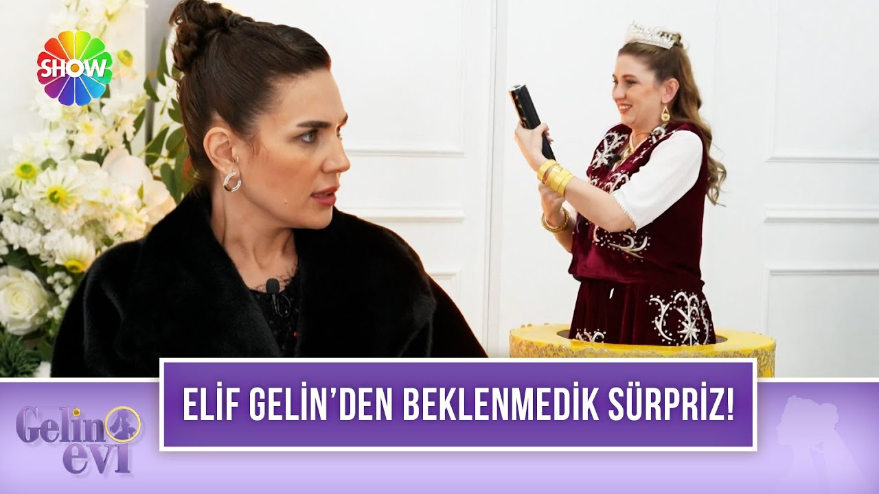 Gelinler, pastadan çıkan Elif Gelin karşısında neye uğradığını şaşırıyor! | Gelin Evi 1645. Bölüm