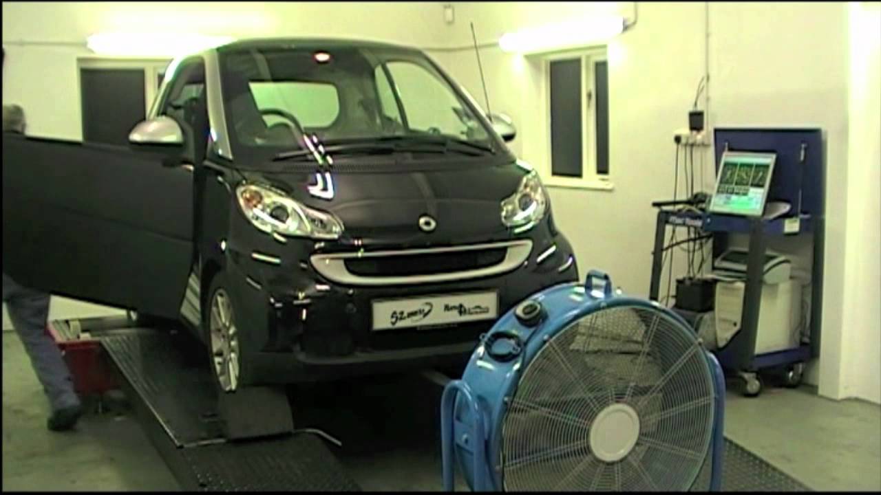 Smart Fortwo CDI rolling road remapping