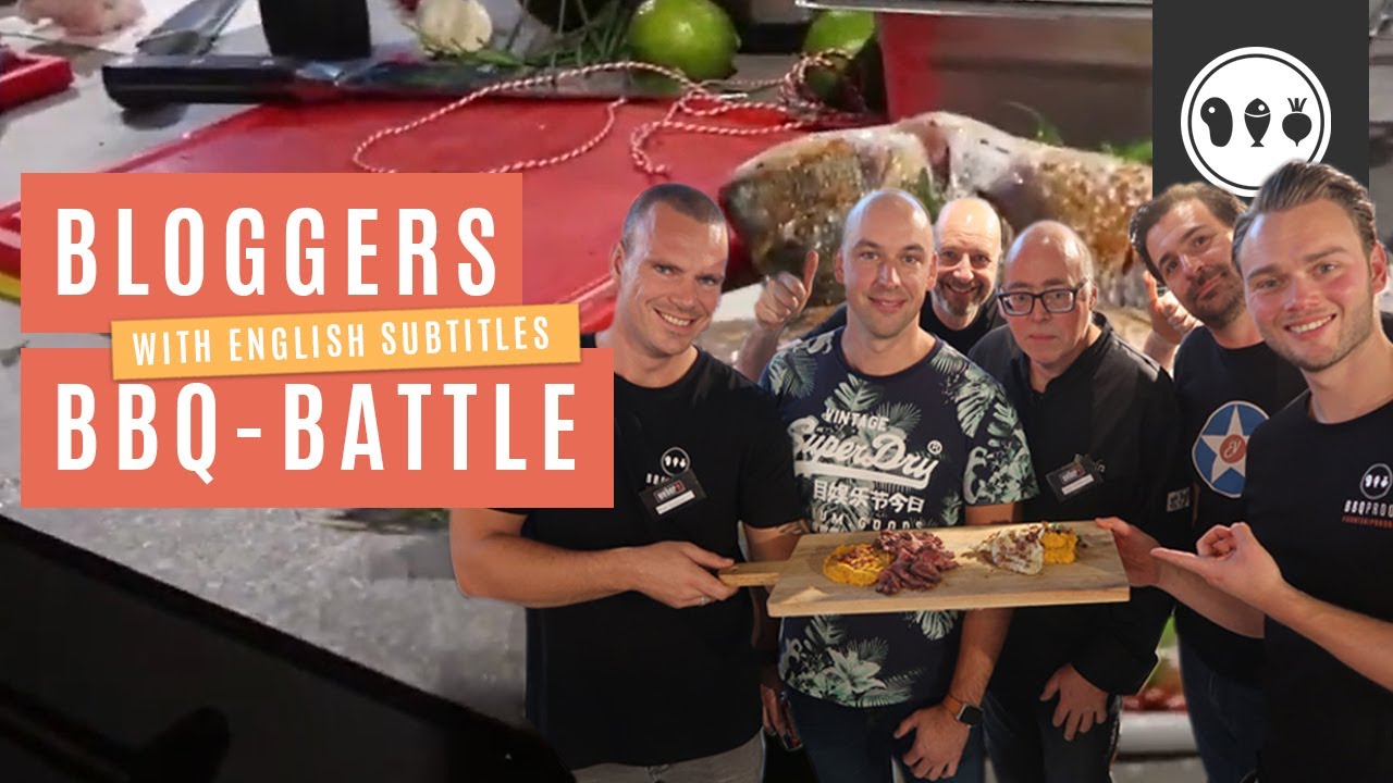 BBQ battle met BBQproof, BBQ-Helden, BBQ-Junkie, Noskos, Grillfun en Weber