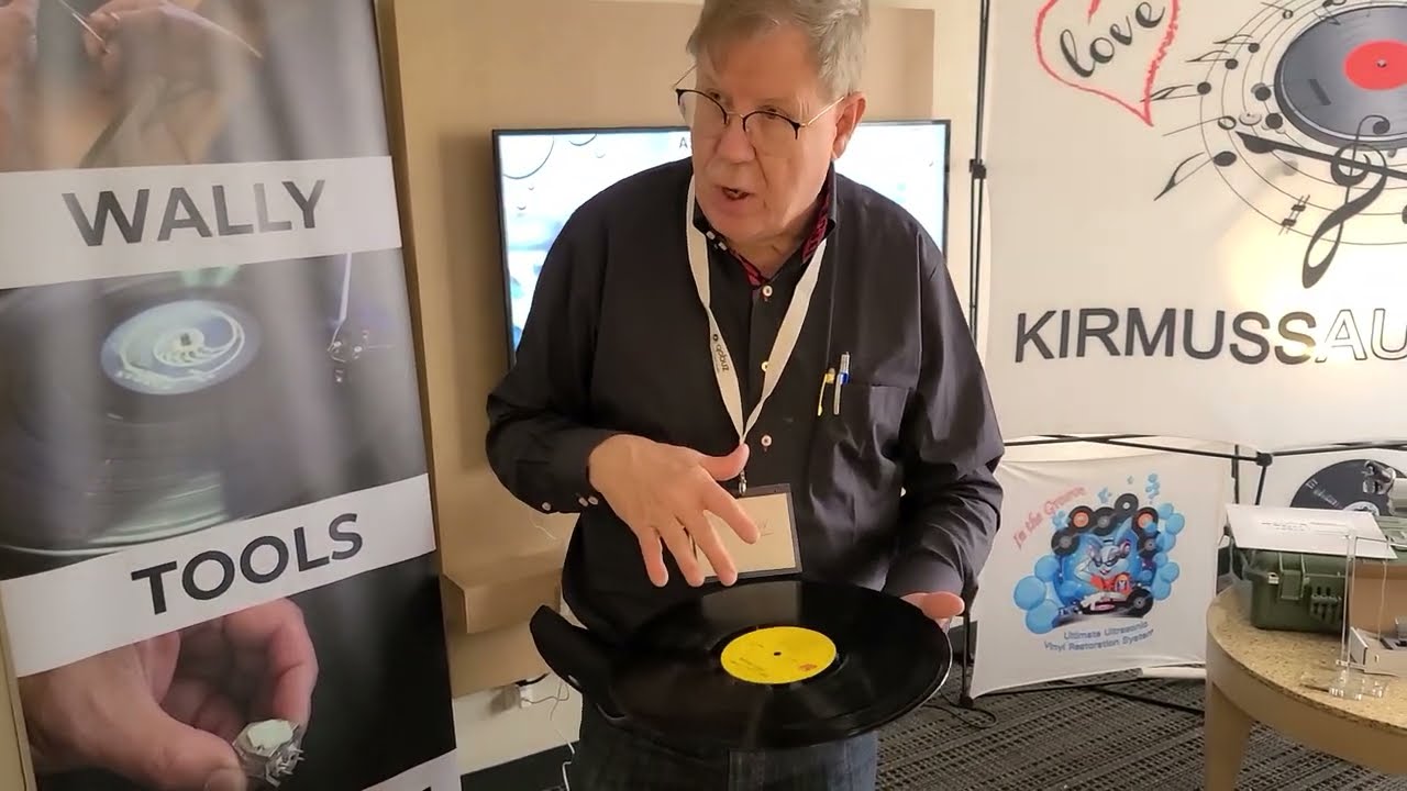 Kirmuss Record Cleaning Demo pt2 - Day 2 - Florida Audio Show 2022