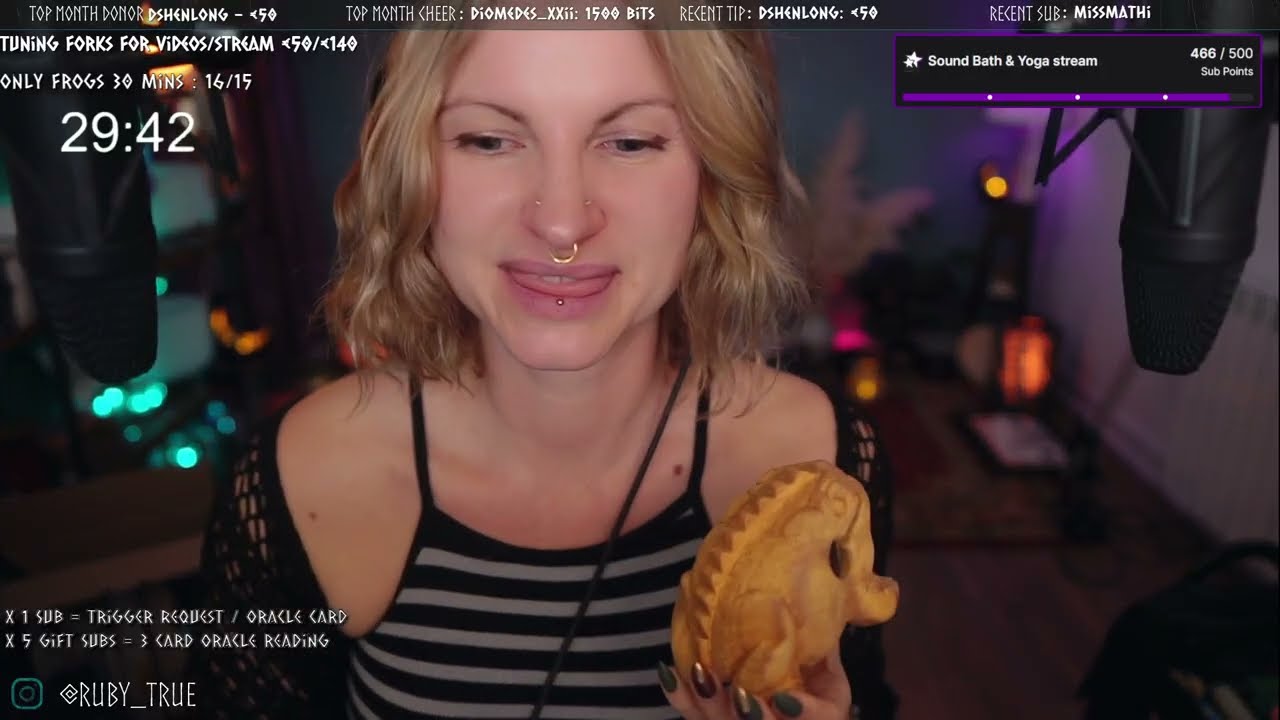 Only Frogs ASMR 30 mins of Wooden Frog 1st Feb 2025