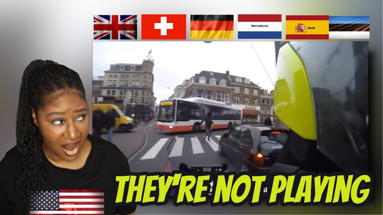 American Reacts |European Police Chase
