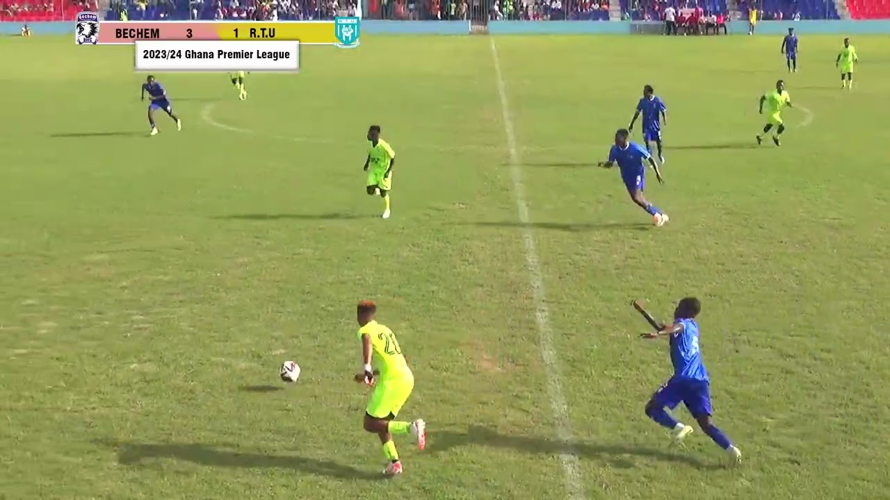 BECHEM UNITED 3 VS 1 RTU - 2023/24 GHANA PREMIER LEAGUE