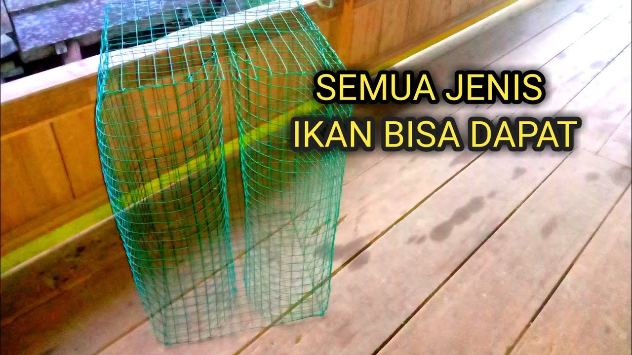cara buat bubu ikan tembakang - sangat mudah