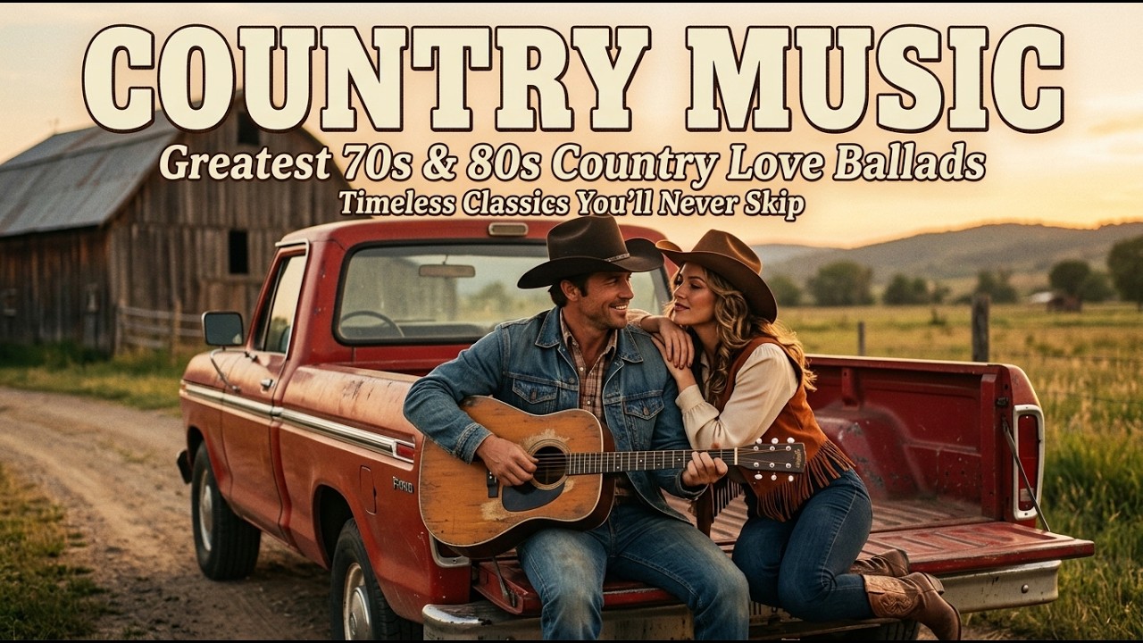 Greatest 70s & 80s Country Love Ballads 💛 Timeless Classics You’ll Never Skip